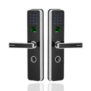Serrure de Porte D'empreinte Digitale, Carte, Mot De Passe, Clé
