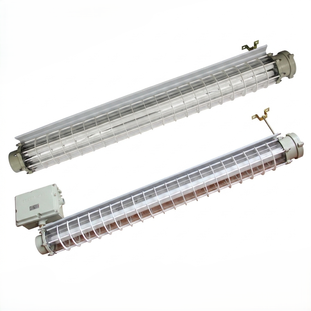 Réglette LED ATEX 2x40W BPY Antidéflagrante IP66 Réglette LED ATEX 2x40W BPY antidéflagrante certifiée Zone 1 Zone 2 Zone 21 Zone 22 IP66