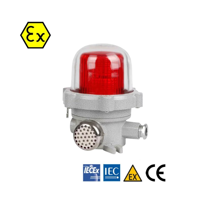 Gyrophares-Ex-couleur-rouge Balise stroboscopique solaire pour aéroport, lumière LED de signalisation pour secours d'urgence