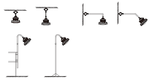 Schéma technique et dimensions du radiateur EREX