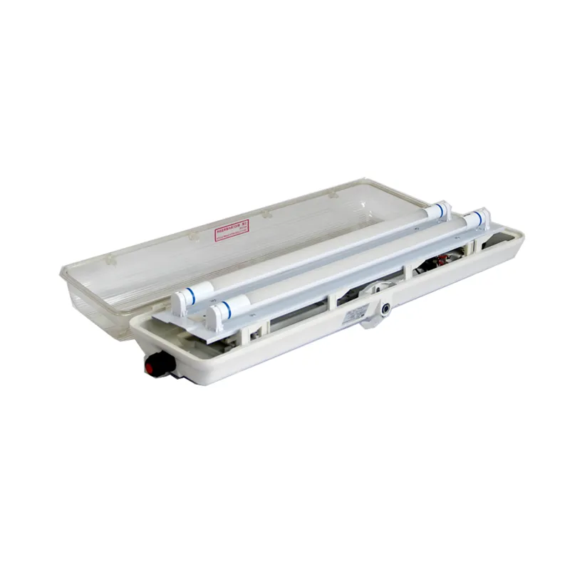 Réglette fluorescente ATEX 2x18W BPY IP66 antidéflagrante éclairage industriel Réglette fluorescente ATEX 2x18W BPY IP66 antidéflagrante éclairage industriel
