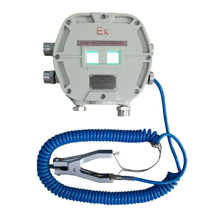 Système de Mise à la Terre ATEX SLA-S-Y avec Alarme pour Camions-Citernes
