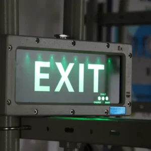 Bloc de sécurité EXIT ATEX BYY IP66 pour zones explosives au Maroc