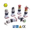 Boutons antidéflagrants ATEX avec boutons-poussoirs, voyants lumineux, arrêt d'urgence et interrupteurs pour zones explosives