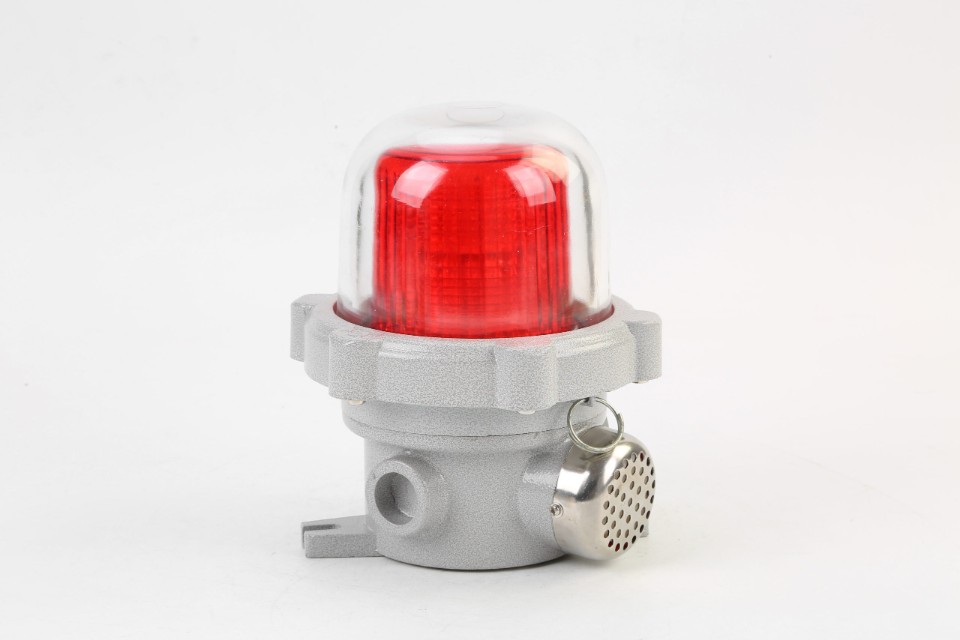 feu-clignotant-securite-rouge sirene-atex-antideflagrante-gyj-d-ip65