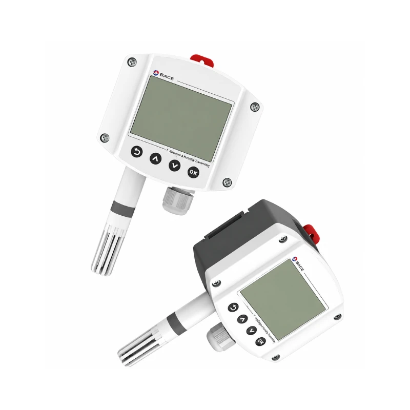 Capteur Numérique Température et Humidité RS-WS-2D-LCD IP65 Capteur numérique RS-WS-2D-LCD avec écran LCD pour la mesure de la température et de l'humidité, sortie 4-20mA et protection IP65