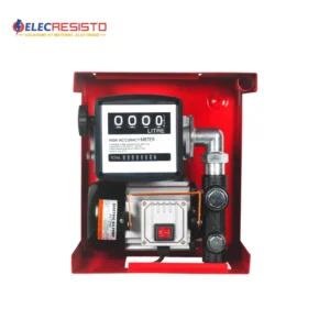 Kit de distribution gasoil ACFD comprenant une pompe diesel électrique, un compteur mécanique, un pistolet automatique, un flexible de distribution et un filtre pour le transfert de carburant.